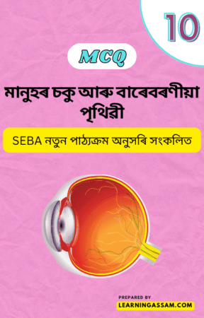 Read more about the article Class 10 Science Chapter 11 MCQ – মানুহৰ চকু আৰু বাৰেবৰণীয়া পৃথিৱী