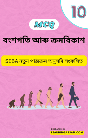 Read more about the article Class 10 Science Chapter 9 MCQ – বংশগতি আৰু ক্ৰমবিকাশ