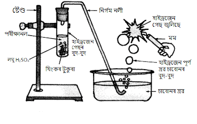 Class 10 Science Chapter 2 Assamese Medium [প্ৰশ্নোত্তৰ] - এছিড, ক্ষাৰক আৰু লৱন